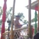 Bupati Kabupaten Gorontalo saat memberikan sambutan di Gelaran Perkemahan Antar Satuan Karya (Peran Saka) Nasional 2025 di Bumi Perkemahan Bongohulawa, Kabupaten Gorontalo/Hibata.id