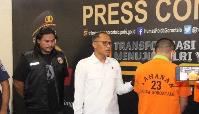 Polda Gorontalo Ringkus Pelaku Pencurian Baterai Tower, Bekas Teknisi Jadi Tersangka