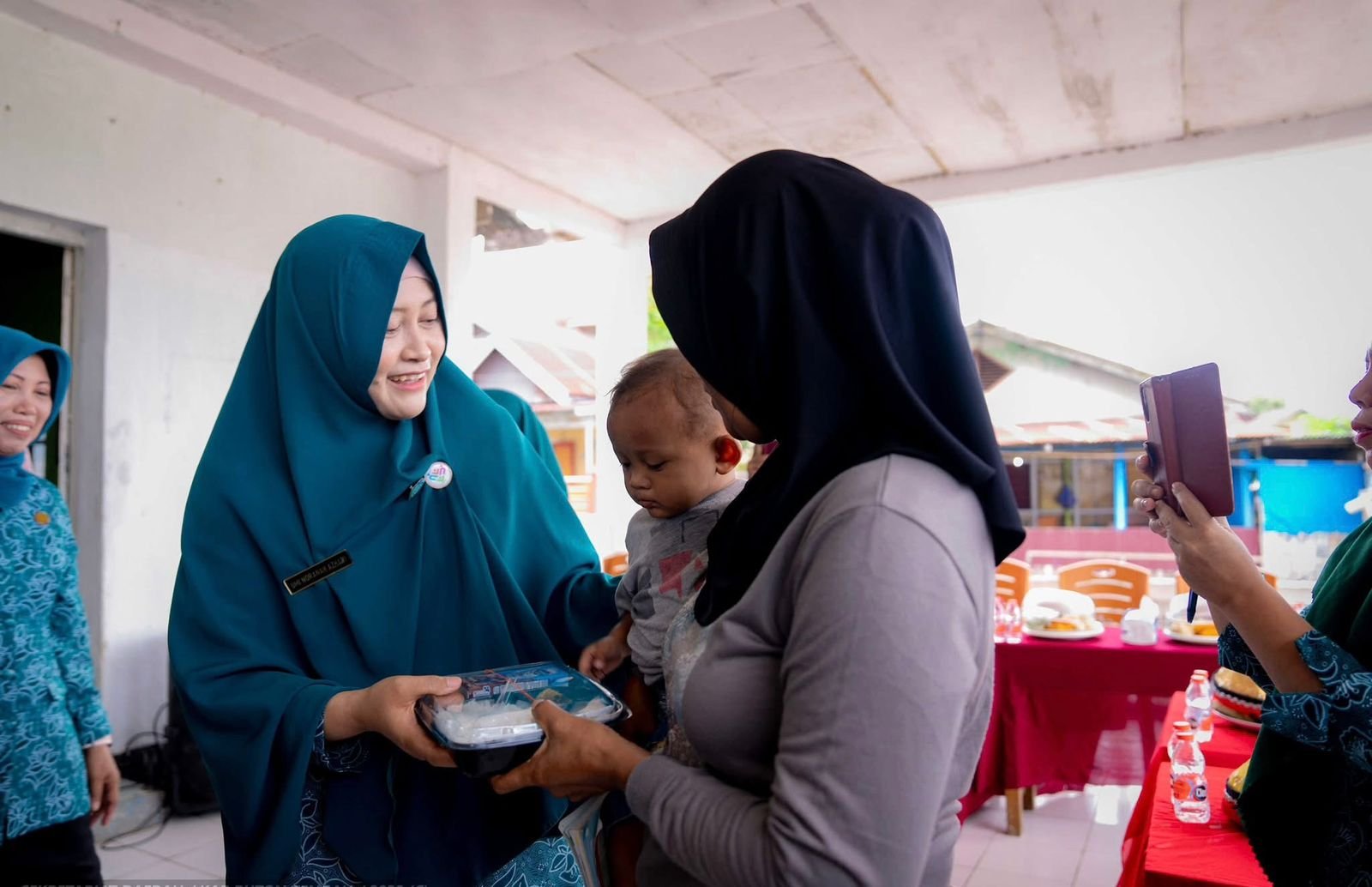 Ketua TP-PKK Buton Tengah, Ny. Umi Noranah Azhari/Hibata.id