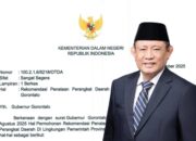 Disetujui Kemendagri, Pemprov Gorontalo Rombak Besar Struktur OPD, Berikut Daftarnya