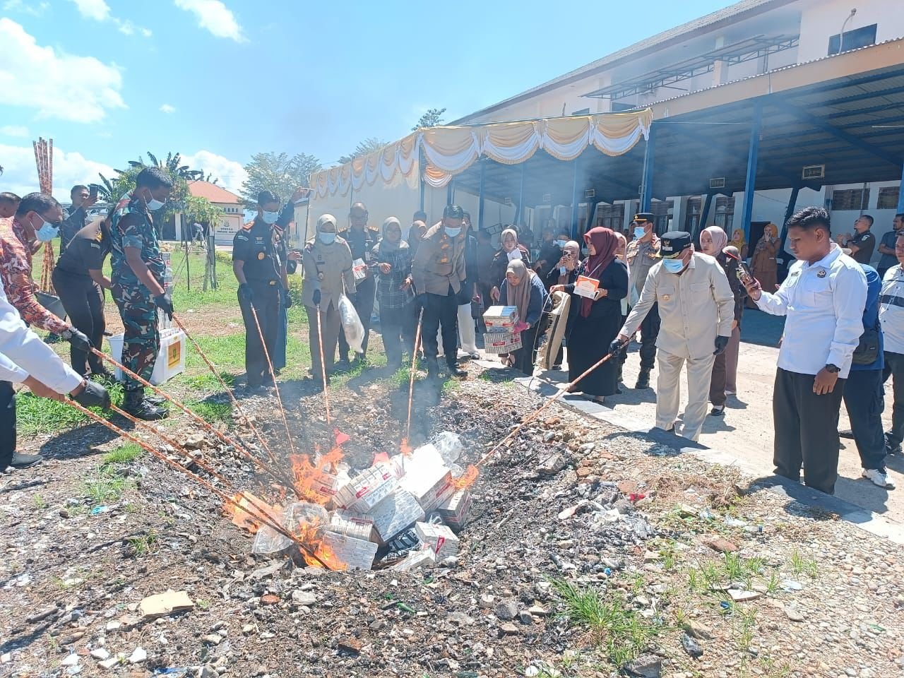 Wakil Bupati Gorontalo, H. Tonny S. Junus, memberikan apresiasi kepada Kejaksaan Negeri (Kejari) Kabupaten Gorontalo/Hibata.id