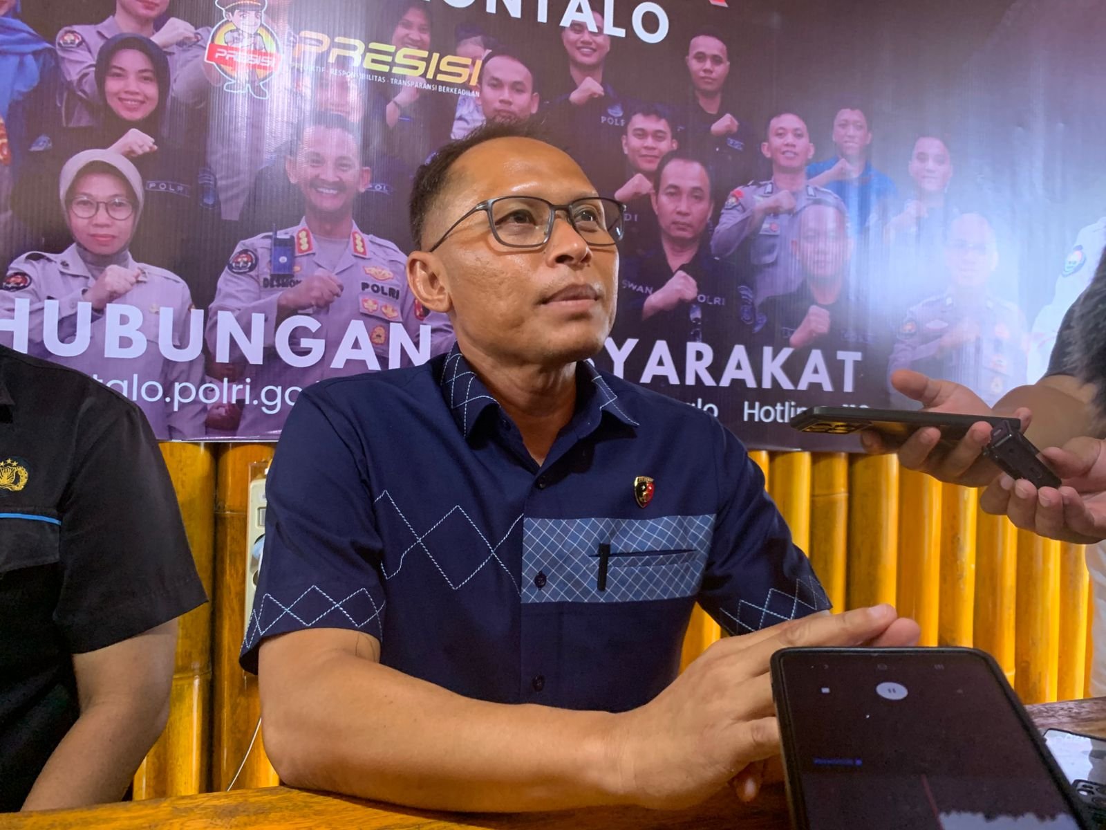 Direktur Reserse Kriminal Umum Polda Gorontalo, Kombes Pol Ade Permana/Hibata.id