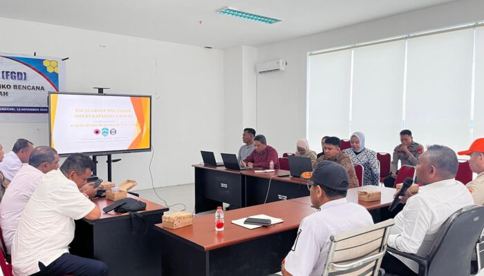 BPBD Buton Tengah Susun Dokumen Kajian Risiko Bencana 2025–2030