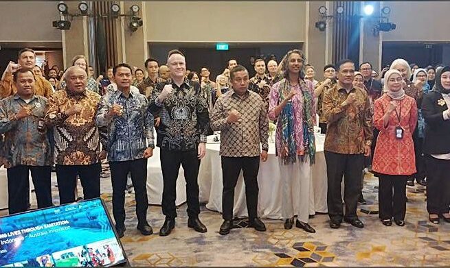 Wabup Gorontalo Tonny S. Junus Dorong Percepatan Pembangunan Sanitasi Lewat Forum Indonesia–Australia/Hibata.id