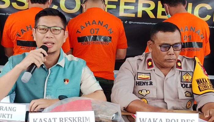 Penertiban PETI di Pohuwato, Tiga Nama Berujung Tersangka