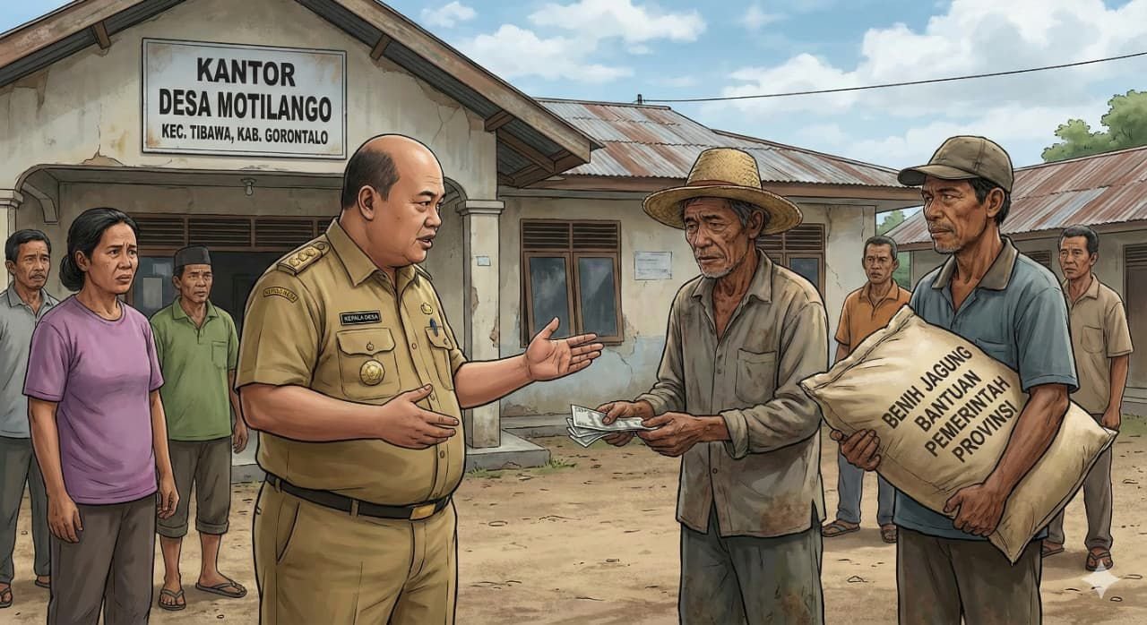 Petani Motilango Resah, Aroma Dugaan Pungli di Program Bantuan Bibit Jagung/Hibata.id