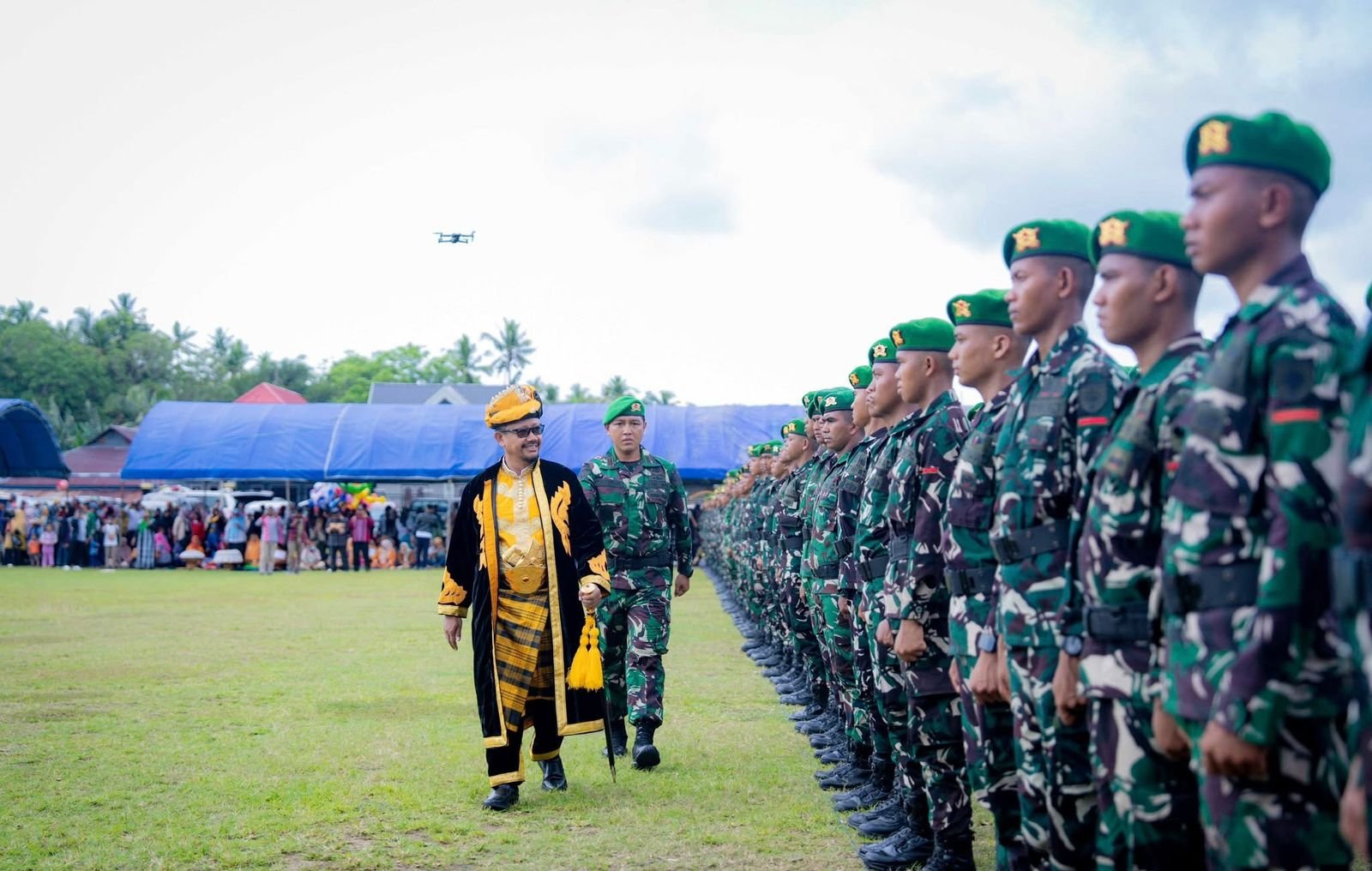 Upacara dipimpin langsung Bupati Buton Tengah, Dr. H. Azhari, S.STP., M.Si./Hibata.id
