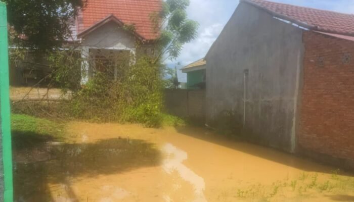 Kepala Desa Teratai Pastikan 63 KK Terdampak Banjir, Normalisasi Sungai Jadi Prioritas
