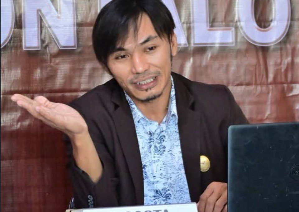 Wakil Ketua KIP Gorontalo, Iswan Lihawa/Hibata.id