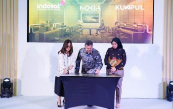 Indosat Ooredoo Hutchison (IOH) bersama Nokia meluncurkan program literasi kecerdasan artifisial bertajuk “Generasi Terkoneksi (GenSi)/Hibata.id