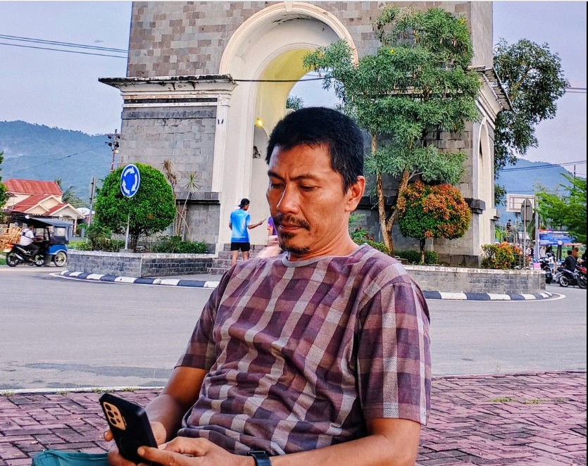 Ketua Dewan Pengarah Komite Ekonomi Kreatif (Kekraf) Bone Bolango, Tomi Laisa/Hibata.id