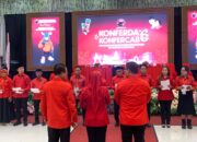 Pelantikan pengurus DPD PDI Perjuangan Gorontalo/Hibata.id