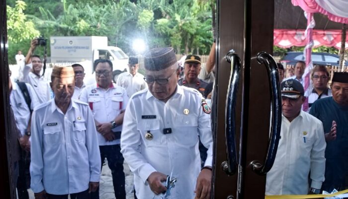 Bupati Sofyan Puhi Resmikan SPPG Batudaa Pantai, Perkuat Program Gizi Nasional