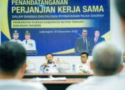 Bupati Buton Tengah Azhari, Pj Sekretaris Daerah Armin S.Pd/Hibata.id