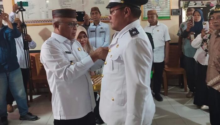 Bupati Gorontalo Lantik Pj Kepala Desa Lauwonu, Pemerintahan Desa Dipastikan Tetap Berjalan