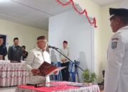 Bupati Gorontalo meminta Penjabat Kepala Desa Hutabohu yang baru dilantik untuk segera beradaptasi/Hibata.id