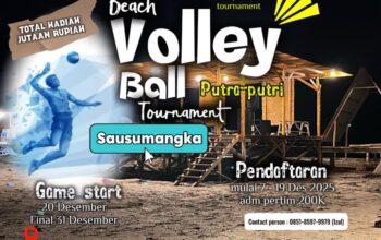 Ajang olahraga pantai kembali meramaikan penghujung tahun di Kabupaten Buton Tengah/Hibata.id