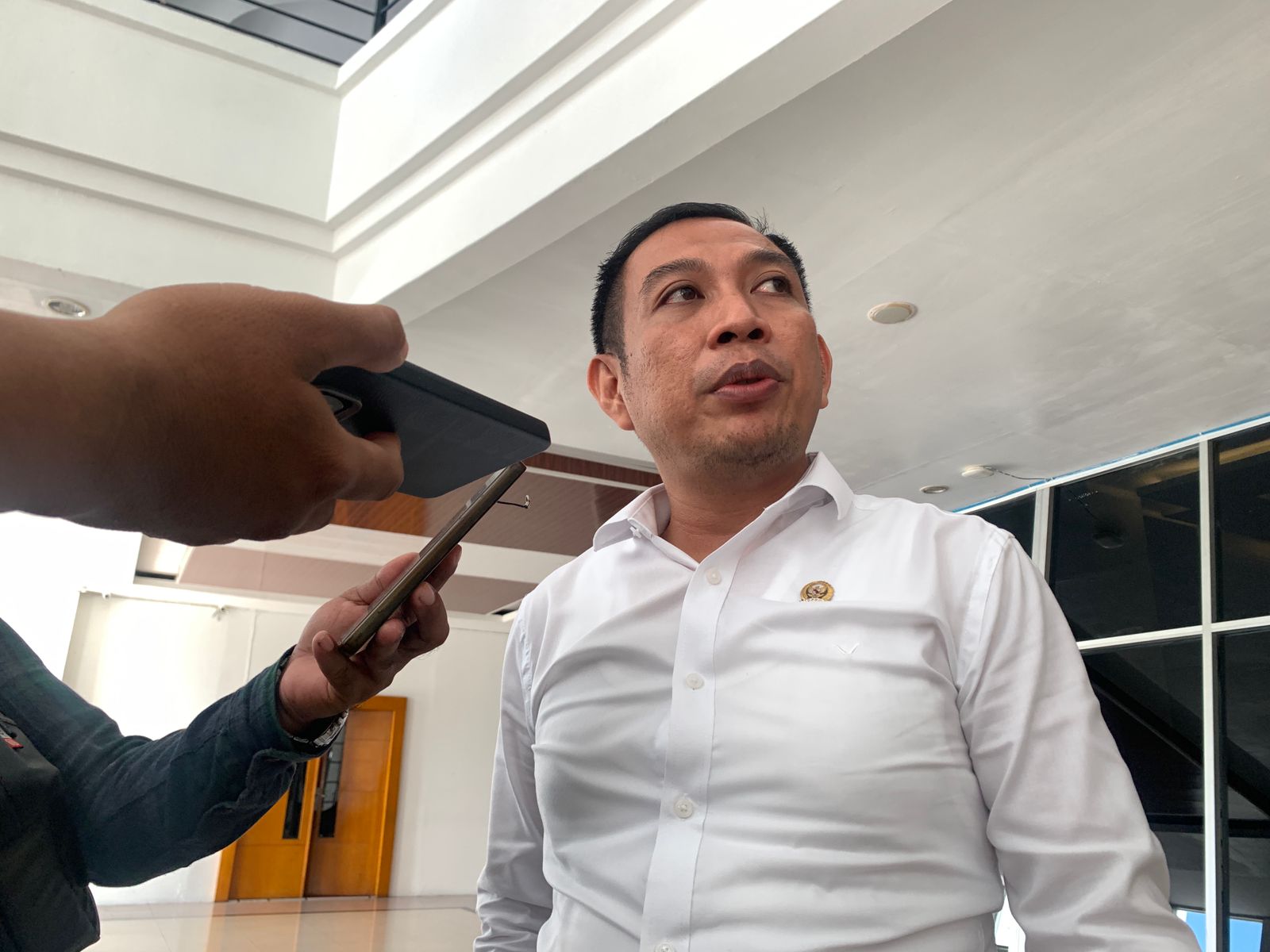 Ketua Pansus, Ghalieb Lahidjun. Foto: Andi/Hibata.id