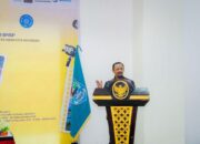 Bupati Azhari saat membuka Pelatihan dan Uji Kompetensi Event Management serta Digital Marketing bersertifikasi Badan Nasional Sertifikasi Profesi (BNSP)/Hibata.id