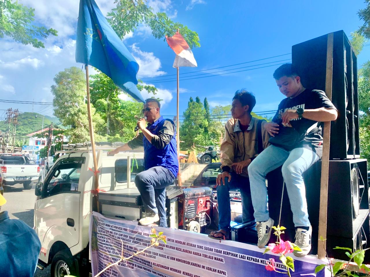 Aksi protes Nelayan Kamis (11/12/2025) itu bukan yang pertama/Hibata.id