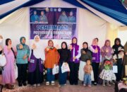 Ketua TP-PKK Sulawesi Tenggara (Sultra), Arita Andi Sumangerukka, melakukan kunjungan kerja ke Kabupaten Buton Tengah (Buteng)/Hibata.id