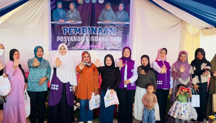 Kunjungi Buton Tengah, Ketua TP-PKK Sultra Dorong Posyandu dengan Enam Layanan Dasar