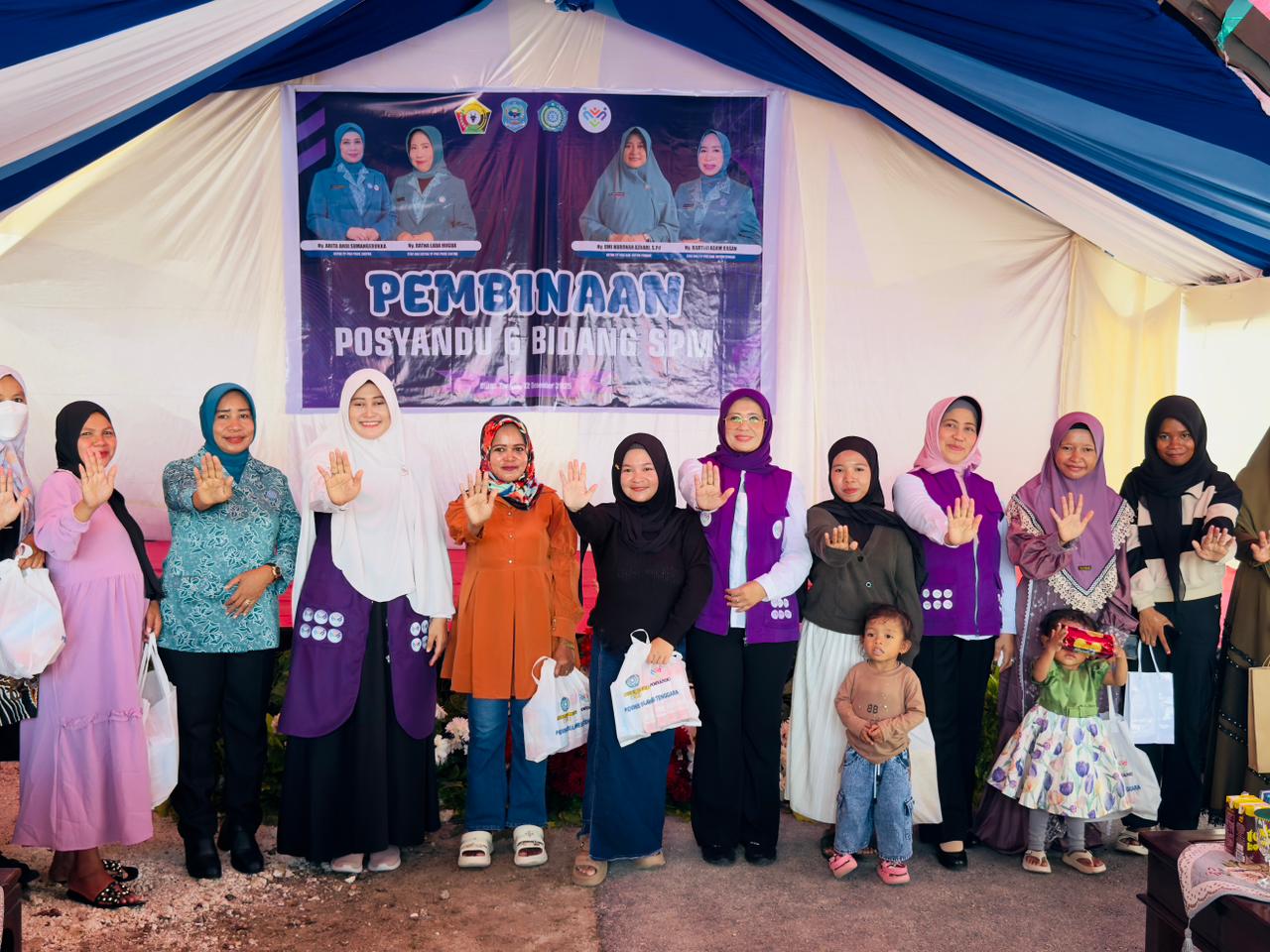 Ketua TP-PKK Sulawesi Tenggara (Sultra), Arita Andi Sumangerukka, melakukan kunjungan kerja ke Kabupaten Buton Tengah (Buteng)/Hibata.id