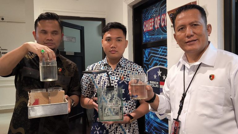 Polda Sumsel Ungkap Judi Daring Adu Ikan Cupang via TikTok, Pasutri Raup Rp60 Juta/Hibata.id