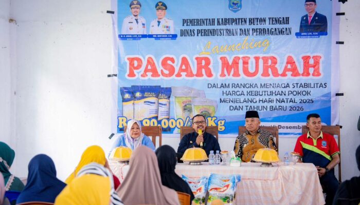 Pasar Murah Buteng Jadi Strategi Jaga Harga Pangan Jelang Nataru