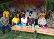 Polsek Tanjung Batu Amankan Pembukaan Turnamen Sepak Bola Tanjung Laut Cup 2025