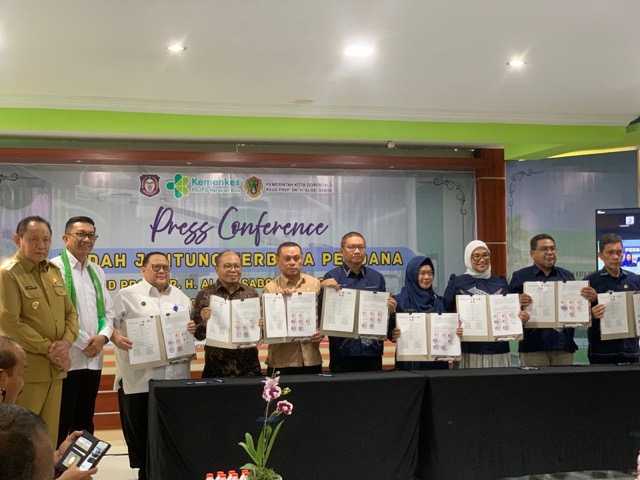 RSUD Aloe Saboe resmi membuka layanan bedah jantung terbuka, yang pertama di Provinsi Gorontalo. (Foto: Randa Damaling/Hibata.id)