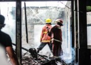 Kebakaran Hebat di Jalan Madura Kota Gorontalo, Enam Rumah Warga Terdampak