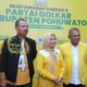 Wakil Gubernur Gorontalo Idah Syahidah saat menghadiri Musyawarah Daerah (Musda) V DPD II Partai Golkar Kabupaten Pohuwato di Aula Panua, Selasa, 16 Desember 2025. (Foto: Delpri Tahir/Hibata.id)
