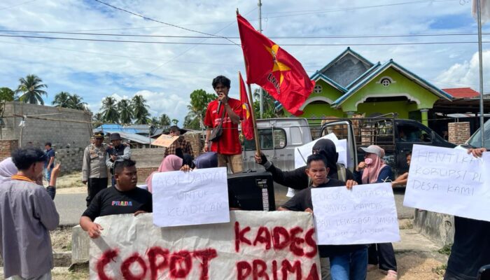 LMND Gorontalo Duga Ada Perlindungan Kekuasaan dalam Kasus Kepala Desa Prima