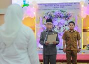 Sekretaris Daerah Kota Gorontalo, Ismail Madjid saat memimpin upacara Hari Ibu ke-97 pada 2025. (Foto: Humas Pemkot Gorontalo)