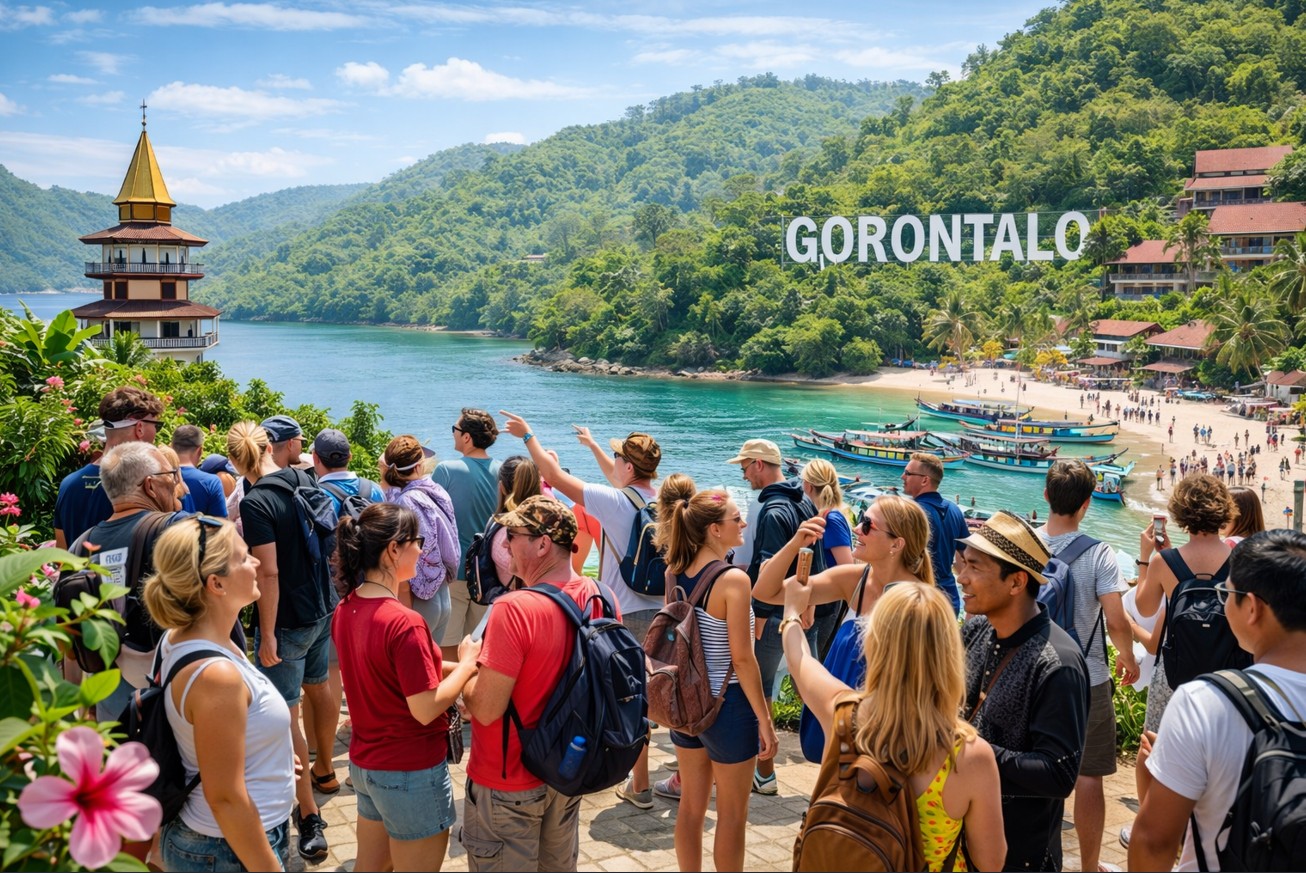 Tamu Asing Picu Kenaikan Lama Menginap Hotel di Gorontalo, Ini Data Terbarunya/Hibata.id