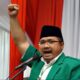 Bekas Menteri Agama Yaqut Cholil Qoumas yang kini menjadi tersangka dugaan Korupsi Kuota Haji/Hibata.id