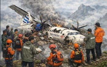 Tim SAR gabungan masih melanjutkan pencarian korban pesawat ATR 42-500 milik Indonesia Air Transport/Hibata.id