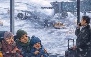 Ilustrasi - Badai Musim Dingin Terjang AS, Listrik Padam Massal dan Ribuan Penerbangan Batal/Hibata.id