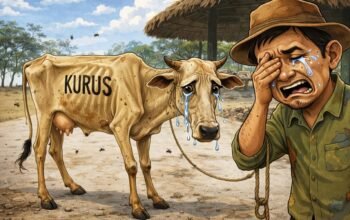 Ilustrasi - Terungkap Sapi Bantuan Pemprov Gorontalo: Kurus, Sakit hingga Rugikan Peternak/Hibata.id