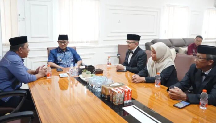 Terima Perwakilan Kementerian Haji dan Umrah, Wawali Gorontalo Tekankan Profesionalisme