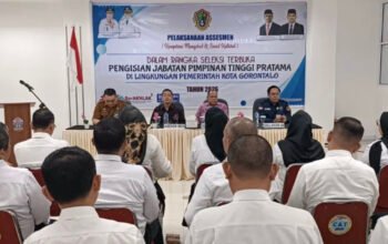 Job Bidding Jabatan Pimpinan Tinggi di Kota Gorontalo Dimulai, 19 Peserta Ikuti Asesmen