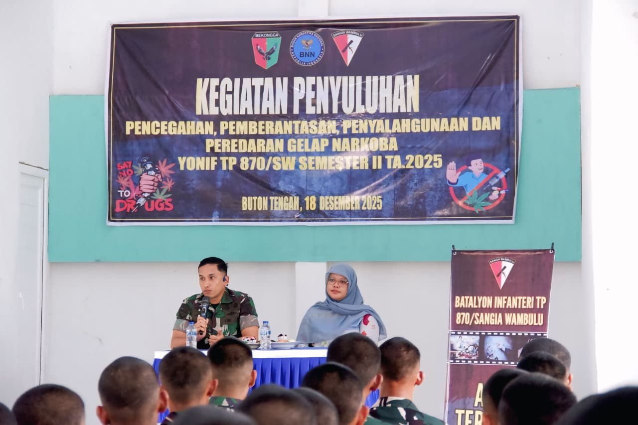 Komandan Yonif TP 870/SW Letkol Inf Andi Gumilang/Hibata.id