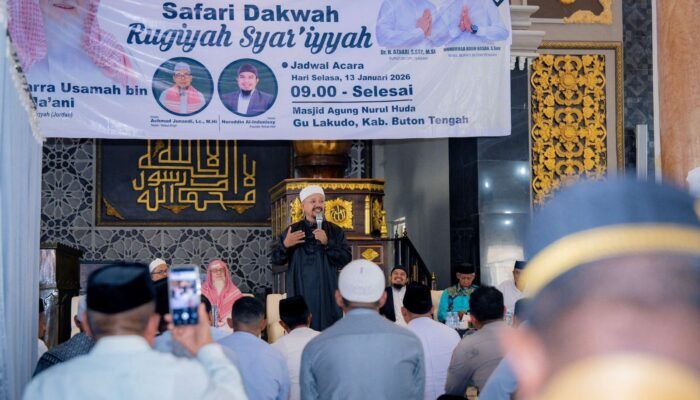 Pemkab Buton Tengah Gelar Safari Dakwah dan Ruqyah Syar’iyyah