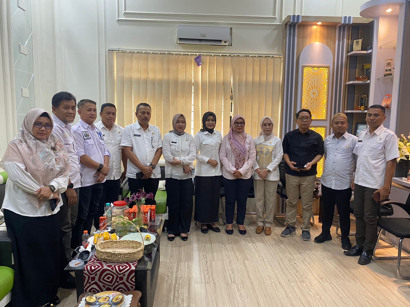 Komisi I DPRD Provinsi Gorontalo menyambangi Inspektorat Kabupaten Gorontalo, Rabu (14/1/2026)/Hibata.id