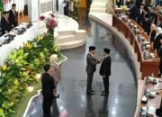 Suasana Ruang Paripurna DPRD Provinsi Gorontalo tampak khidmat Selasa (27/1/2026)/Hibata.id