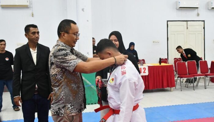 Wabup Lahmuddin Buka Kejuaraan Karate Se-Provinsi, Boalemo Jadi Pusat Atlet Muda