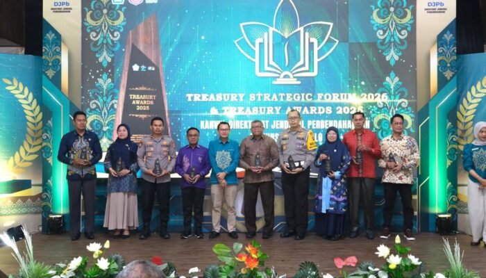 Sejumlah Satker Polda Gorontalo Raih Penghargaan Treasury Award