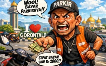 Pemkot Gorontalo Terapkan Parkir Murah, Dishub Minta Laporkan Juru Parkir Nakal