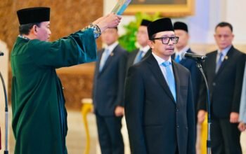 Presiden Prabowo Subianto melantik Juda Agung sebagai Wakil Menteri Keuangan (Wamenkeu)/Hibata.id